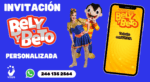 Invitación digital personalizada de Bely y Beto